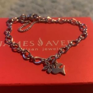 James Avery charm bracelet with charm